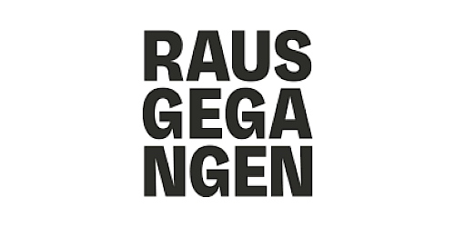 Rausgegangen Logo